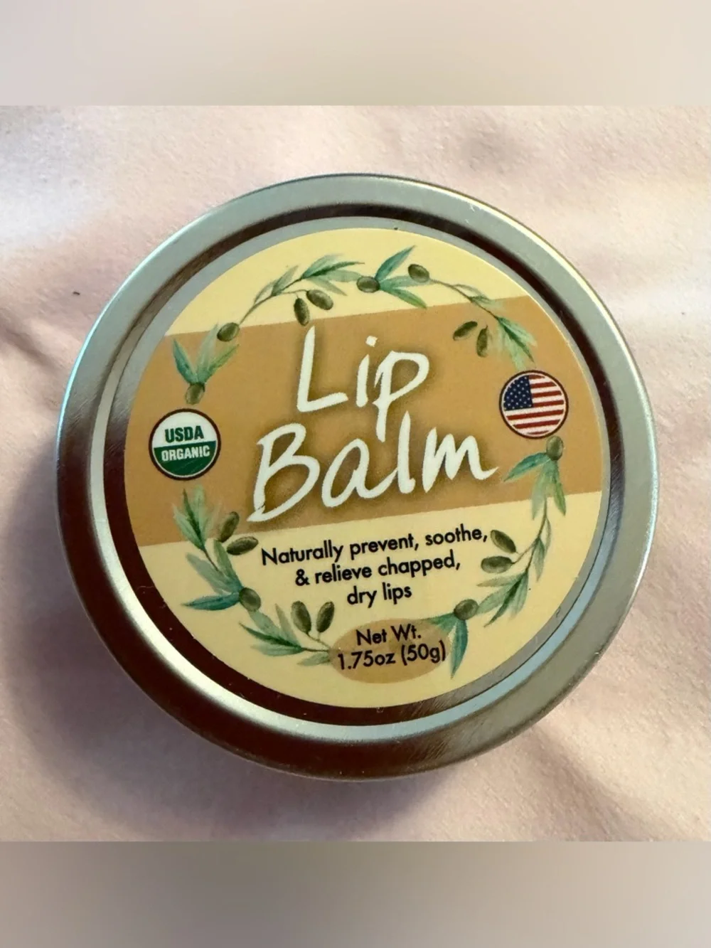 Baker Goods NWT Organic Lip Balm - Cream Hydrating Salve